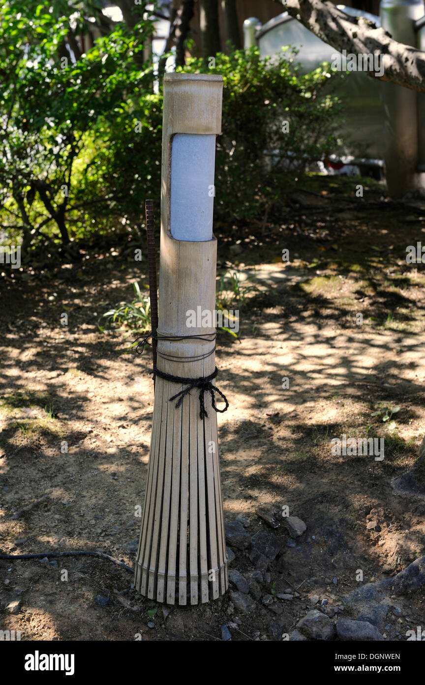 Lamp made of bamboo in Kodaiji Temple, Kyoto, Japan, East Asia, Asia Stock Photo