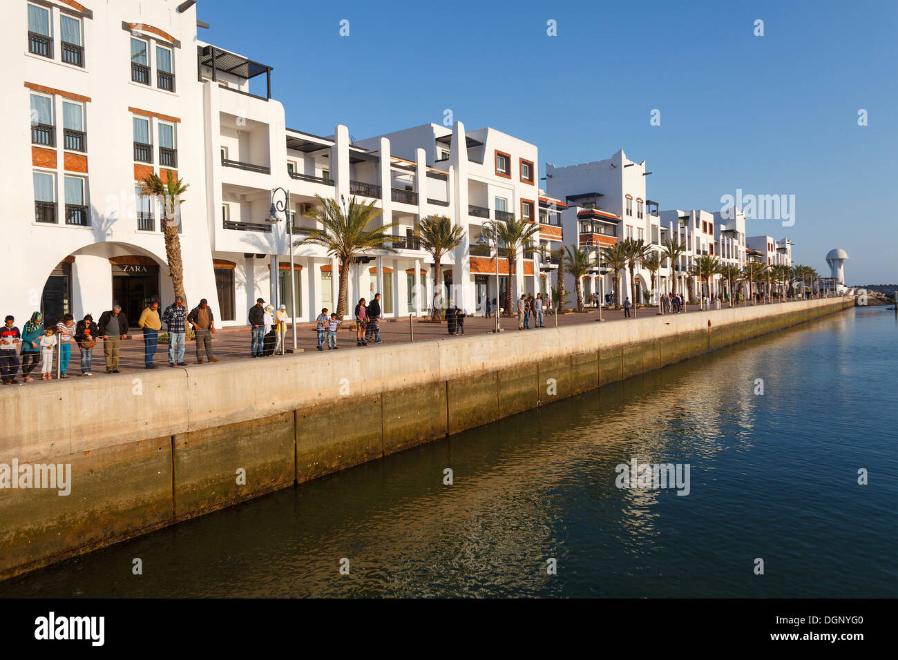 Marina, Agadir port Stock Photo - Alamy