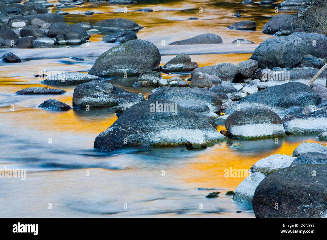 Stream Line Rocks Rocks in a stream Stock Photo - Alamy