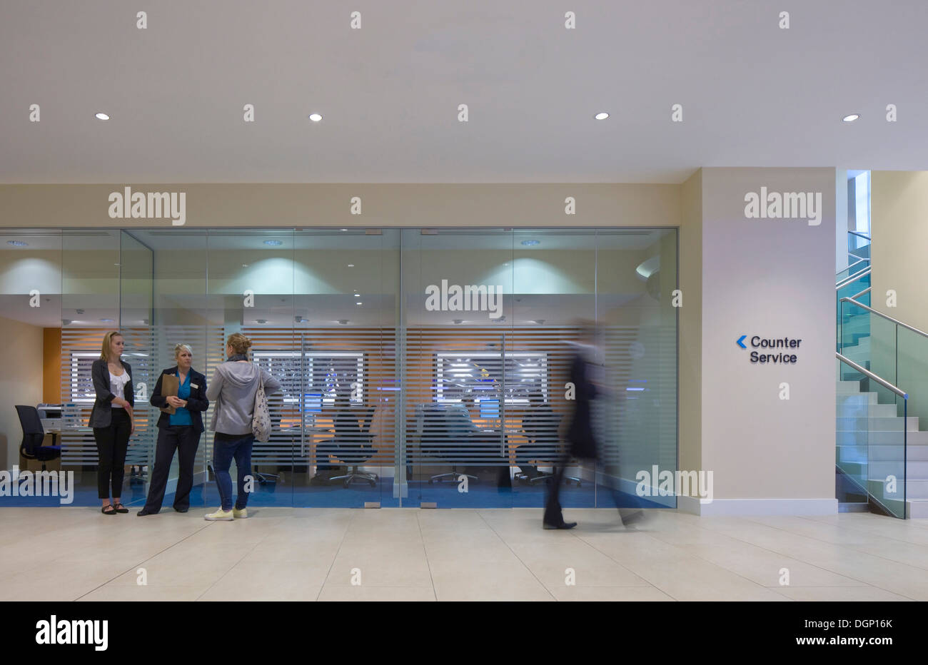 Barclays office interior hi-res stock photography and images - Alamy