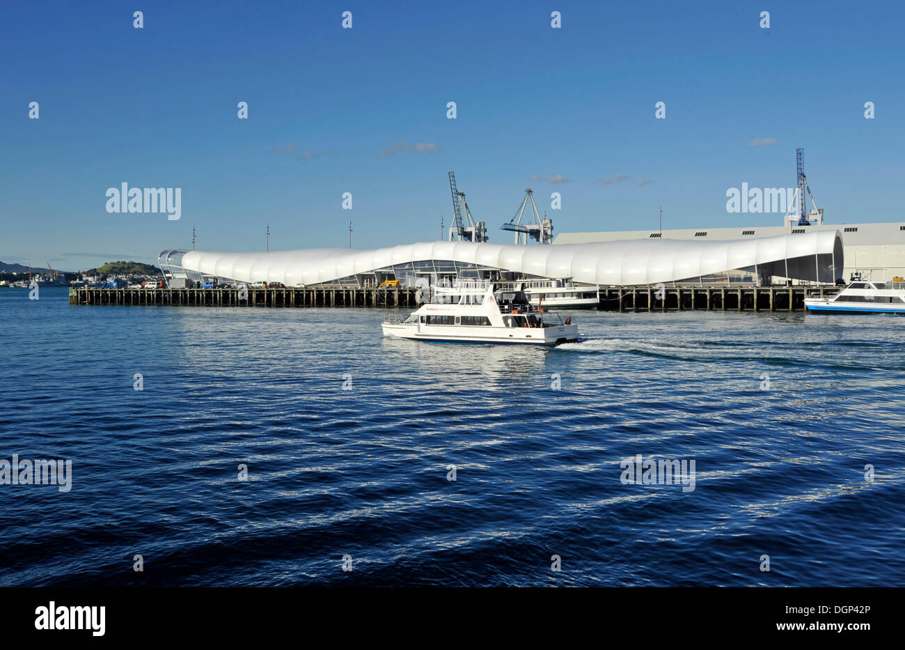 The Cloud Building Shaped Like A Long White Cloud Port In Auckland New Zealand Stock Photo Alamy
