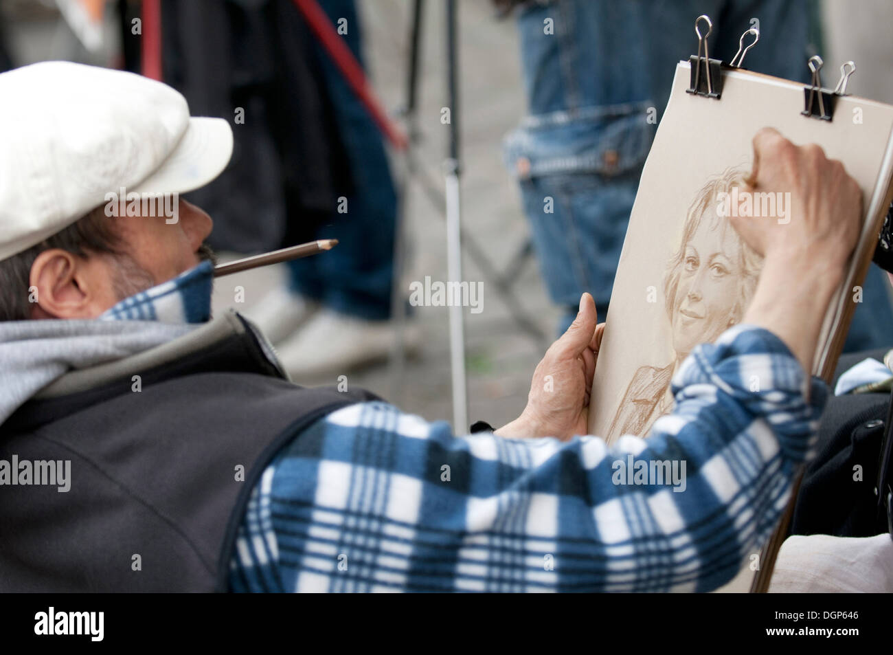 street-painters-in-montmartre-paris-france-stock-photo-alamy