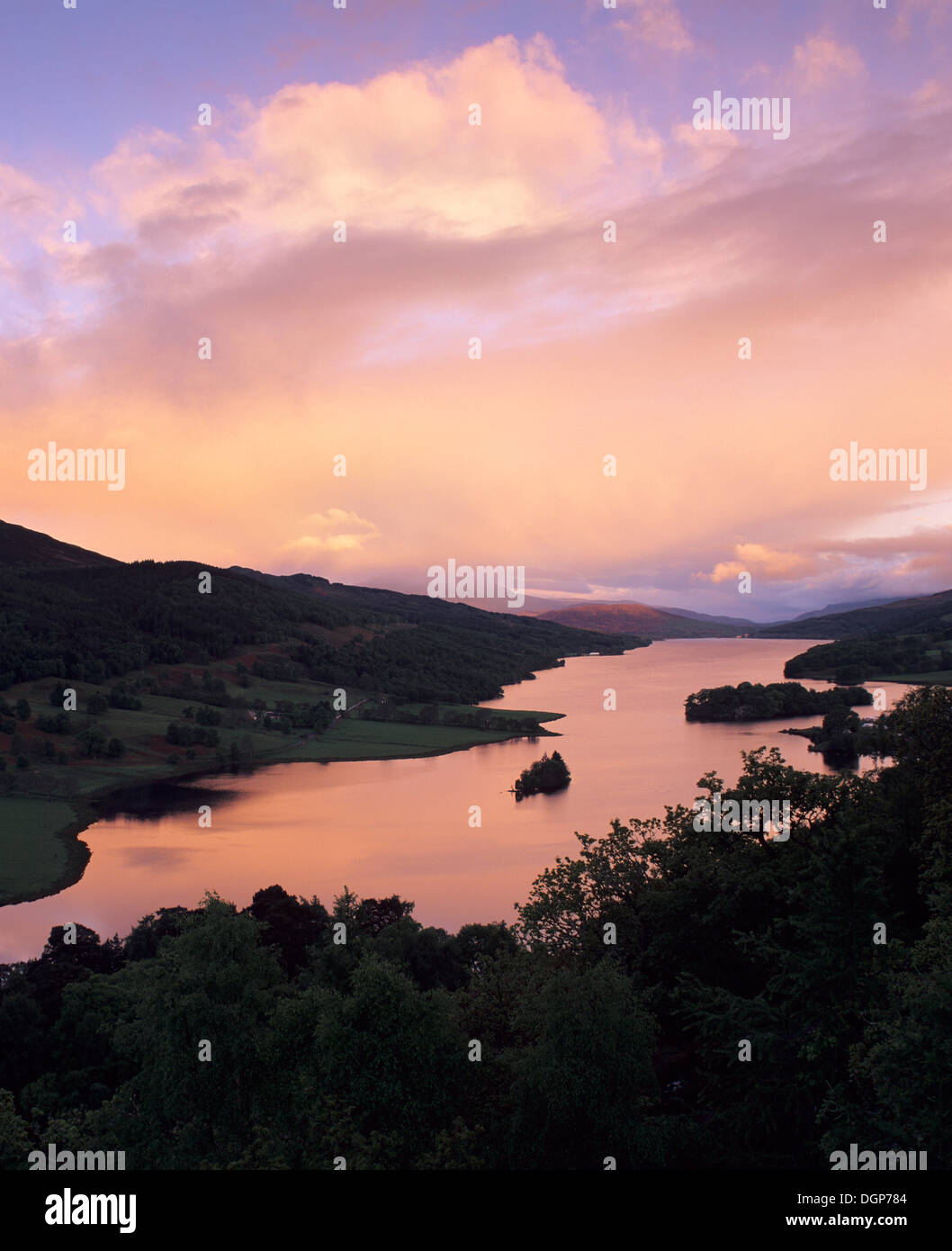 Queens view tummel hi-res stock photography and images - Alamy