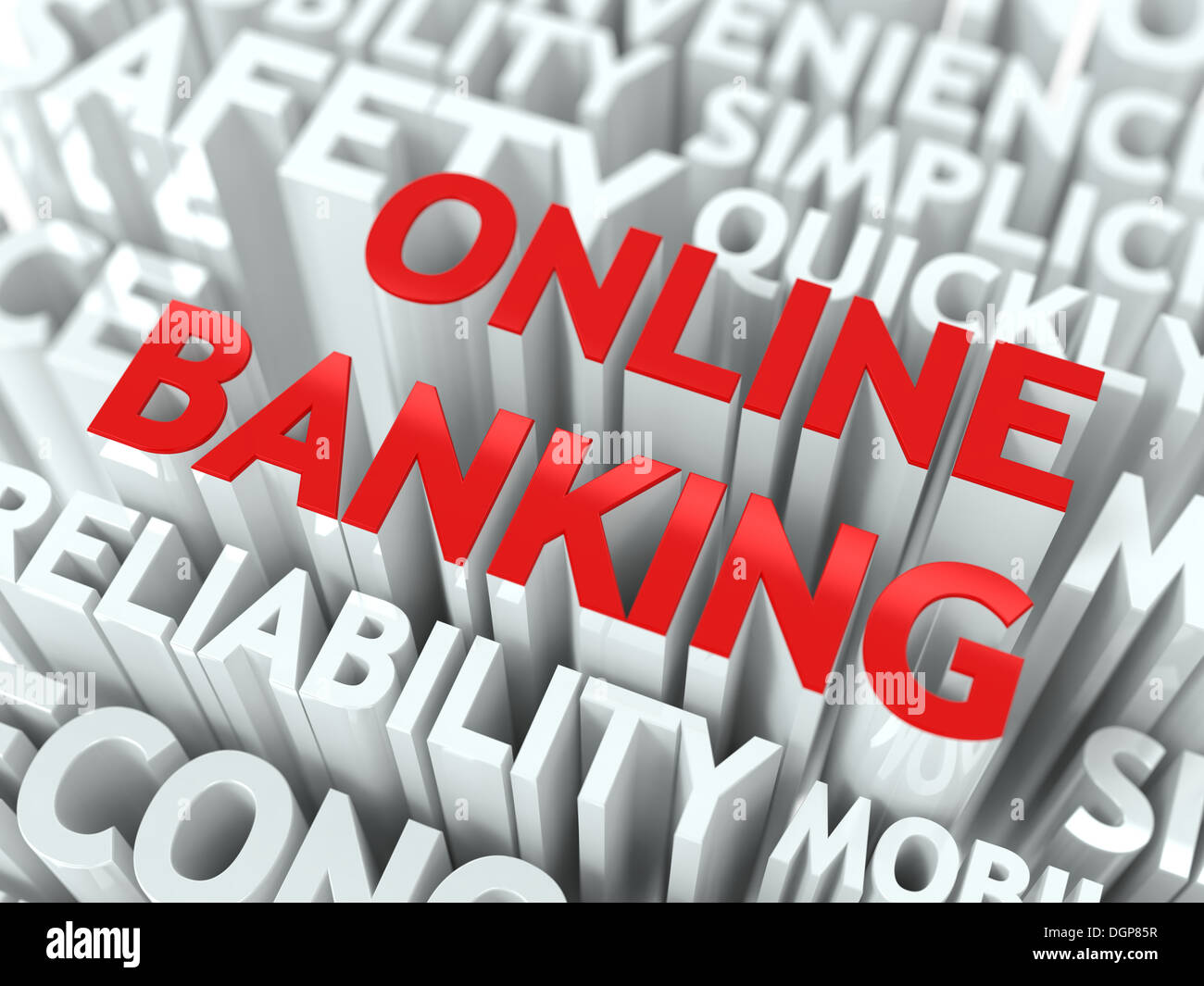 Online Banking Concept. Stock Photo