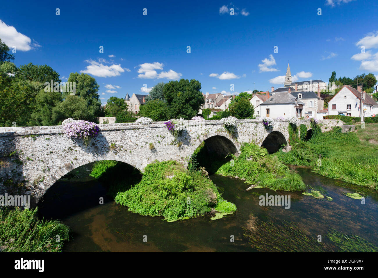 Cande sur Beuvron, Département Loir-et-Cher, Region Central, France, Europe Stock Photo