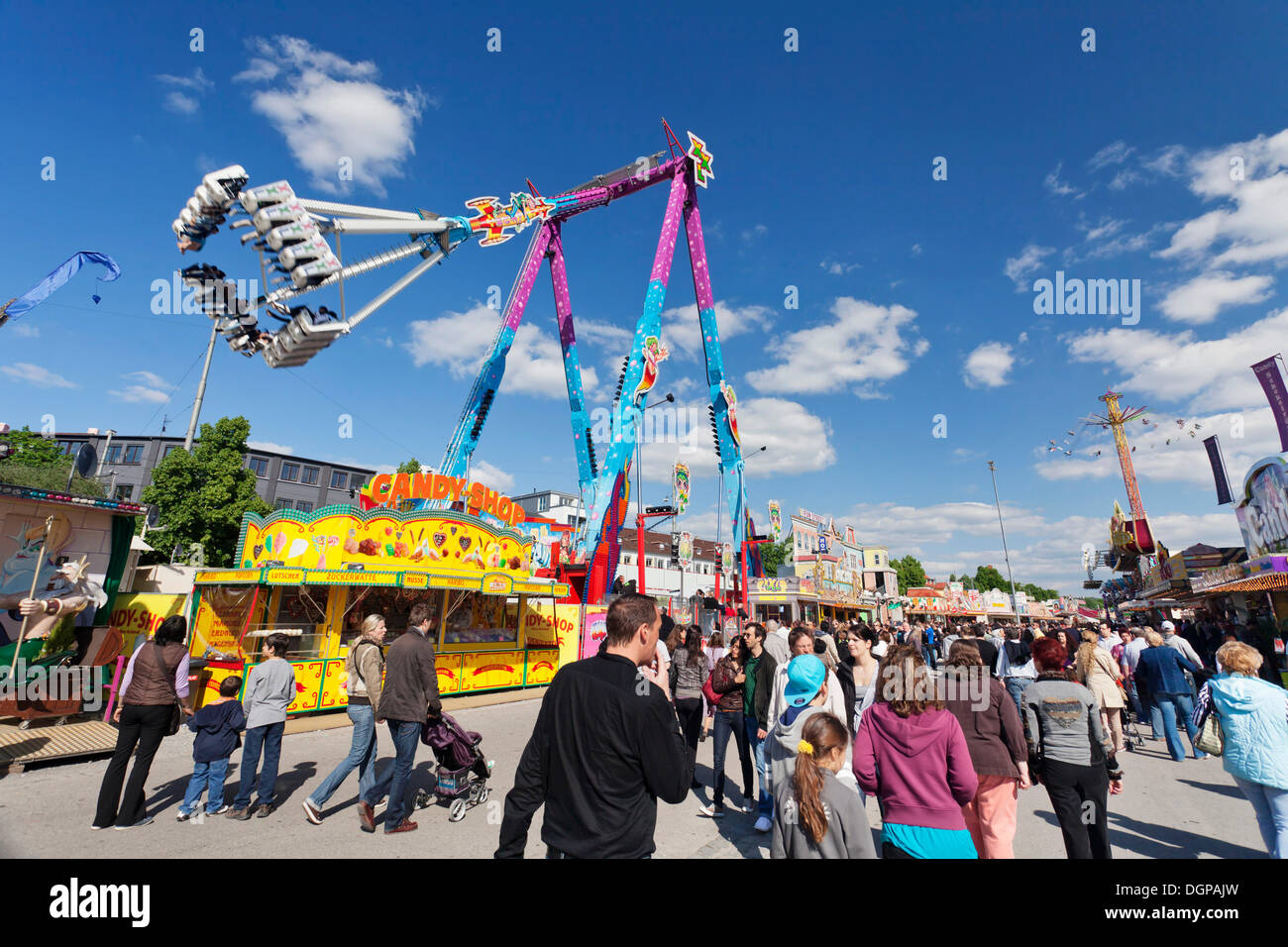 Cannstatter Wasen, Stuttgart Beer Festival, spring festival Stock Photo