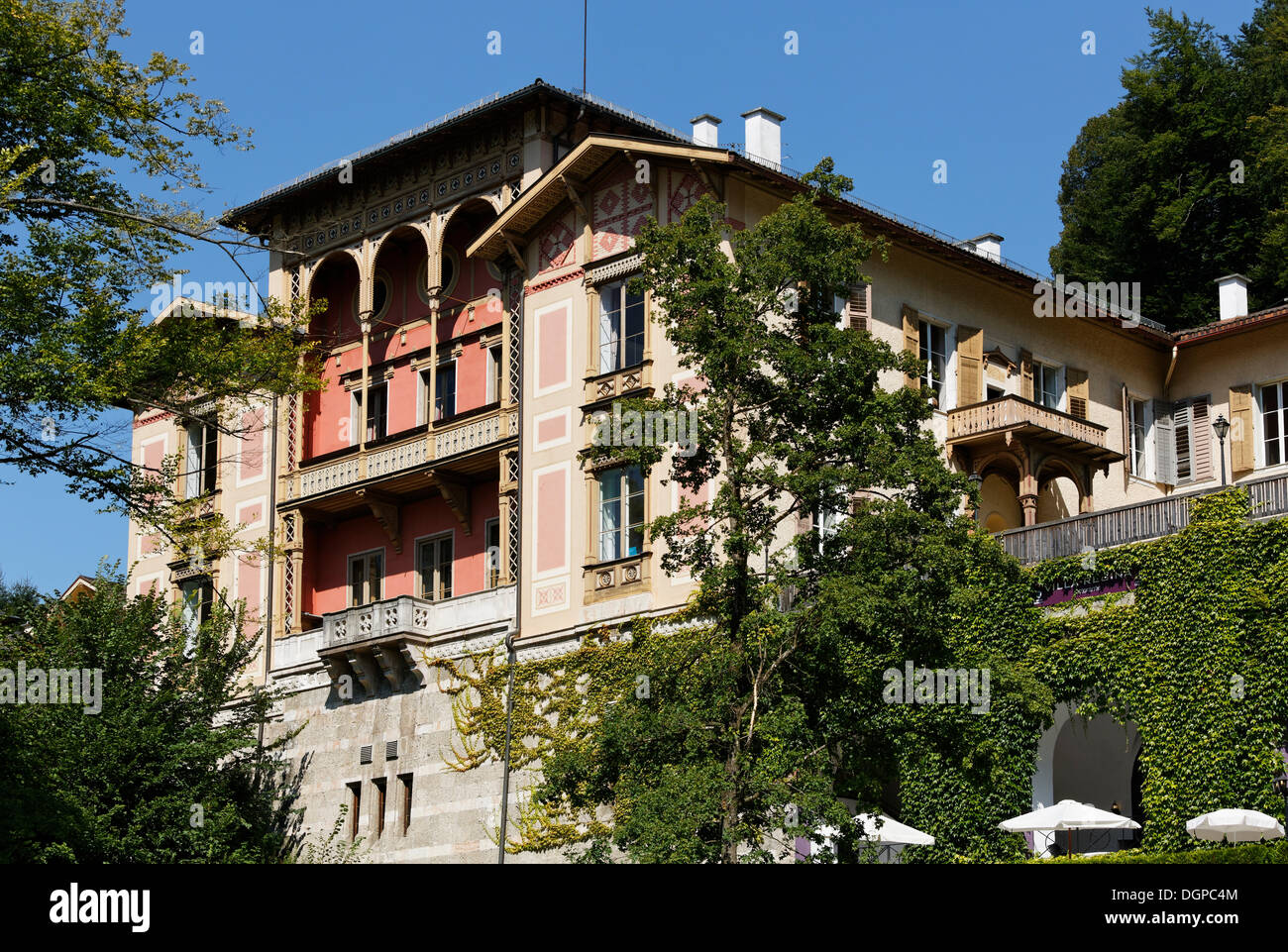 Royal Villa, Berchtesgaden, Berchtesgadener Land, Upper Bavaria, Bavaria Stock Photo