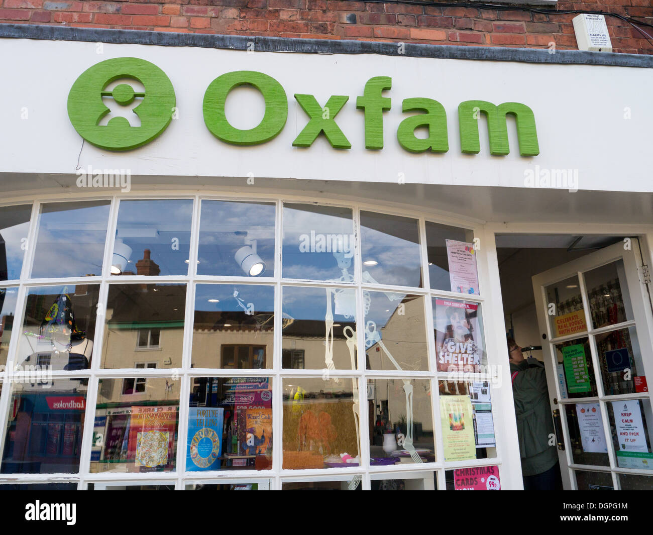 Oxfam shop, Newport, Shropshire, England Stock Photo