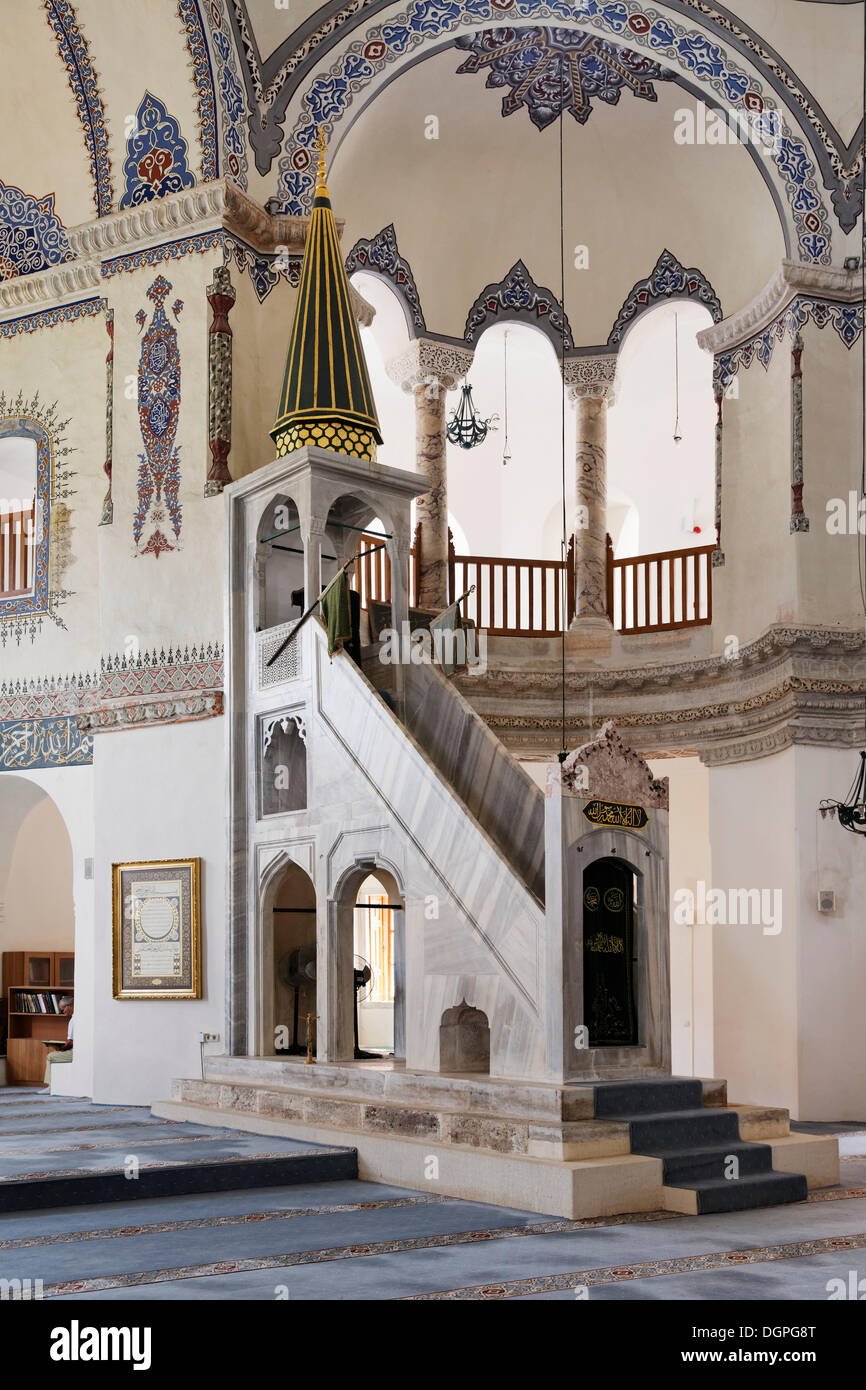 Minbar, in the former Orthodox Church of Sergius and Bacchus, today a ...