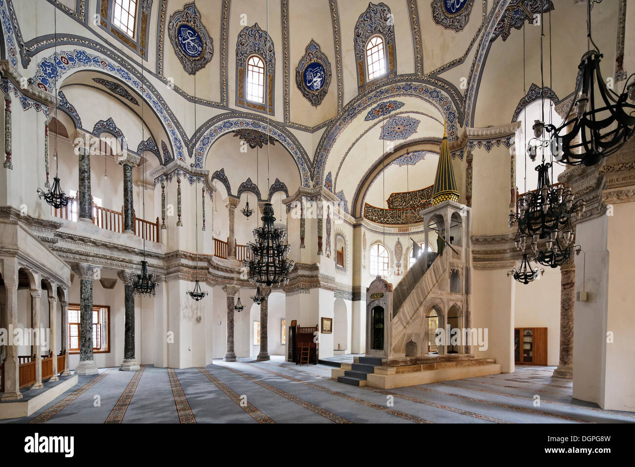 Former Orthodox Church of Sergius and Bacchus, Kuecuek Aya Sofya Camii, Little Hagia Sophia, Sultanahmet district, Istanbul Stock Photo