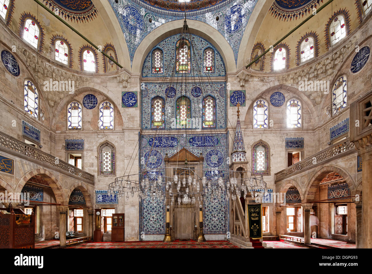 Sokollu Mehmet Pasha Mosque, Sultanahmet historic district, Istanbul, Turkey, Europe Stock Photo