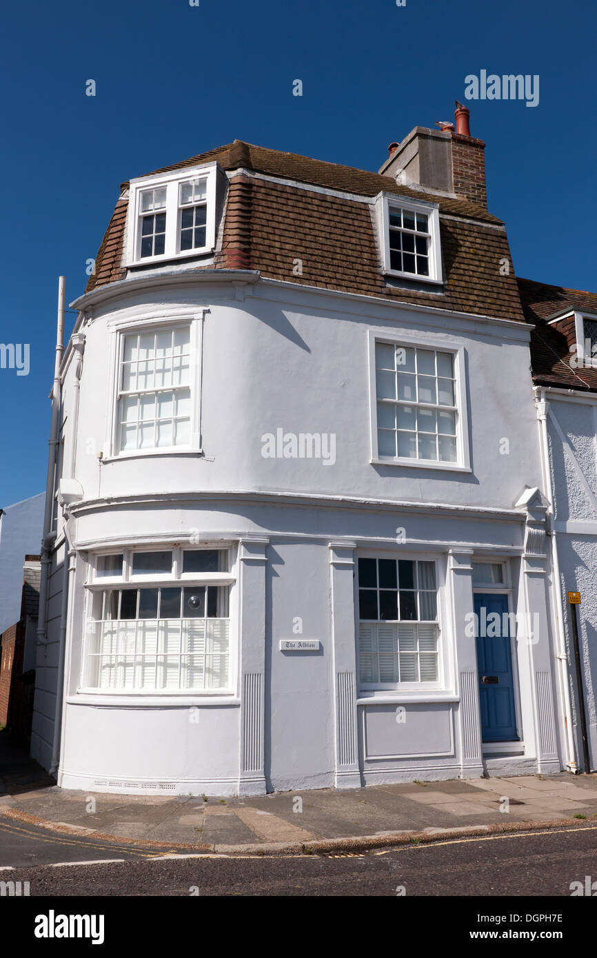The Albion, a former public house (1863 .1971), on the seafront at
