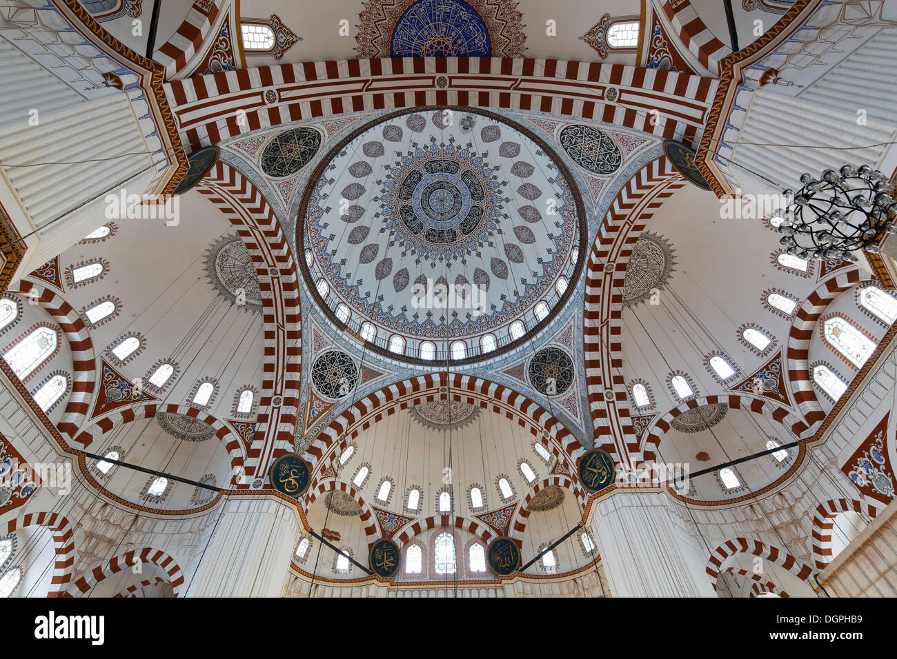 Sehzade Mosque, Prince Mosque, built by Sinan, Sehzade neighbourhood in the district of Fatih, Istanbul, Turkey, Europe Stock Photo