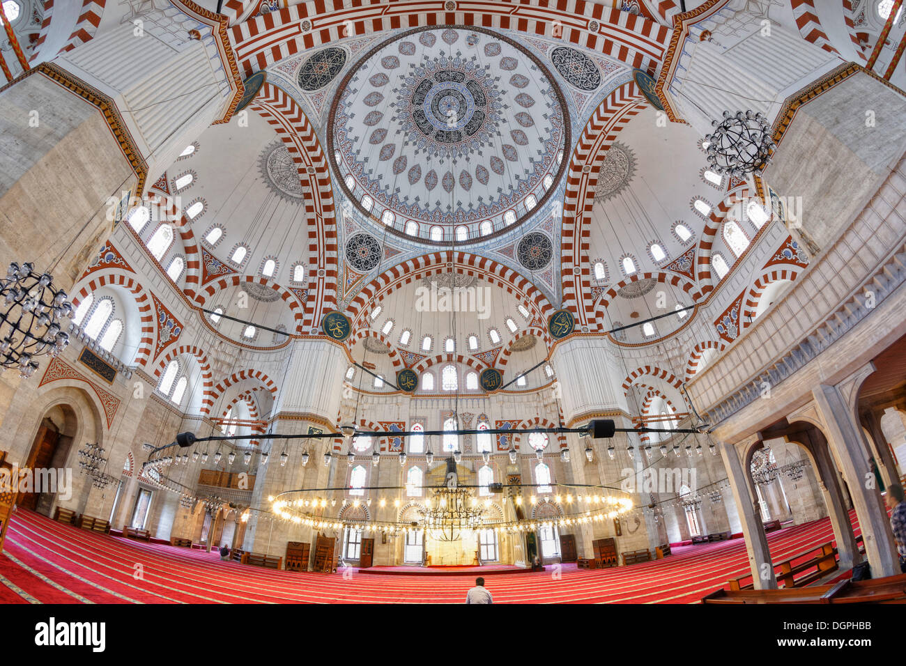 Sehzade Mosque, Prince Mosque, built by Sinan, Sehzade neighbourhood in the Fatih district, Fatih, Istanbul, European side Stock Photo