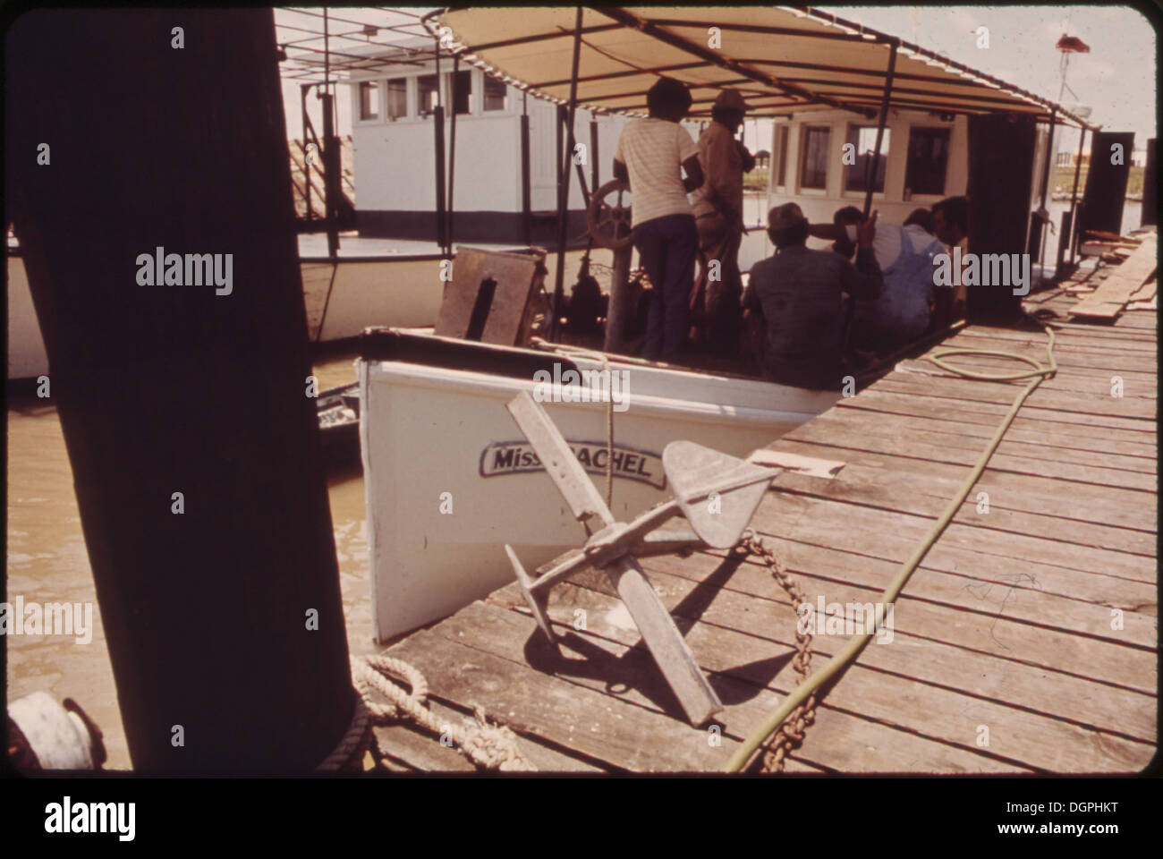 OYSTER BOAT CAPTAINS AT POINTE A LA HACHE MAP OUT NEW NAVIGATIONAL