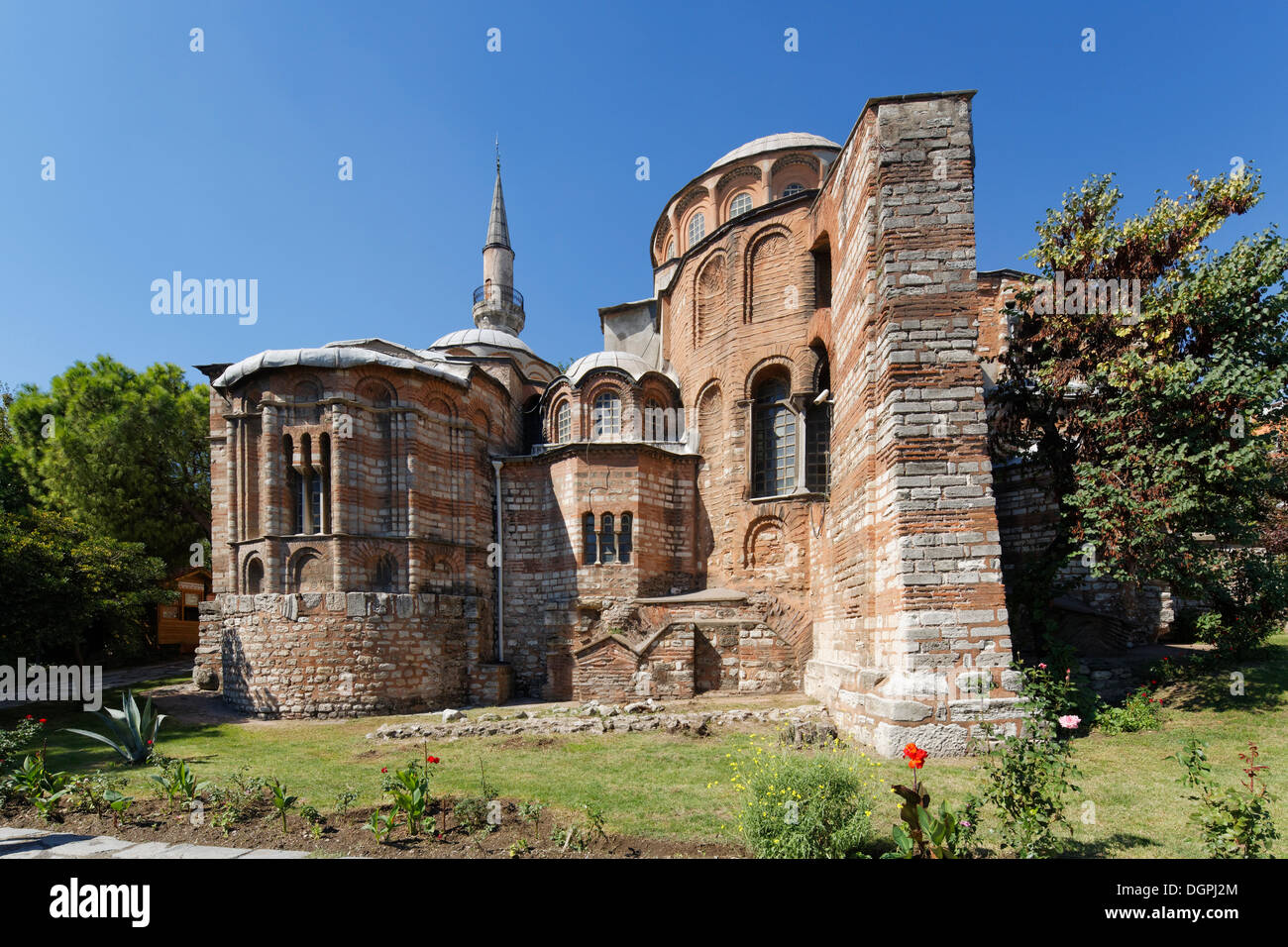 Chora Church or Kariye Camii, Edirnekapi, Fatih, Istanbul, Istanbul Province, Turkey Stock Photo