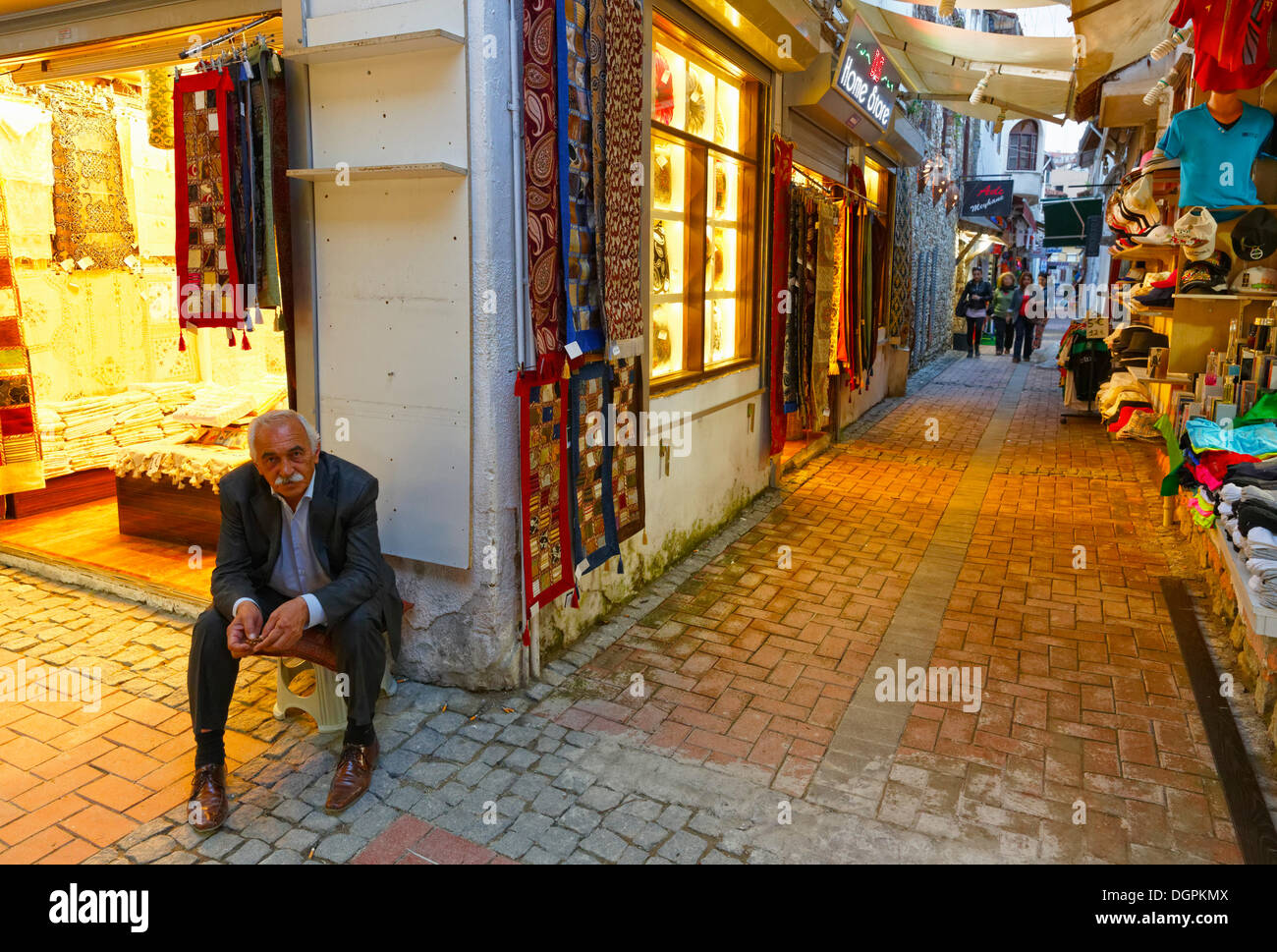 Kusadasi carpet shop hires stock photography and images Alamy