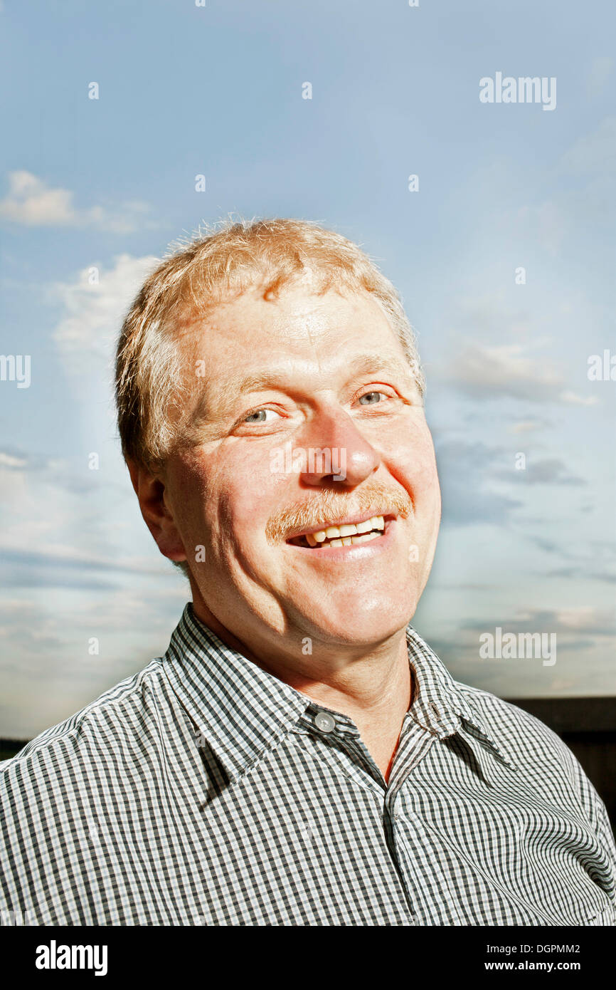 Farmer, portrait Stock Photo