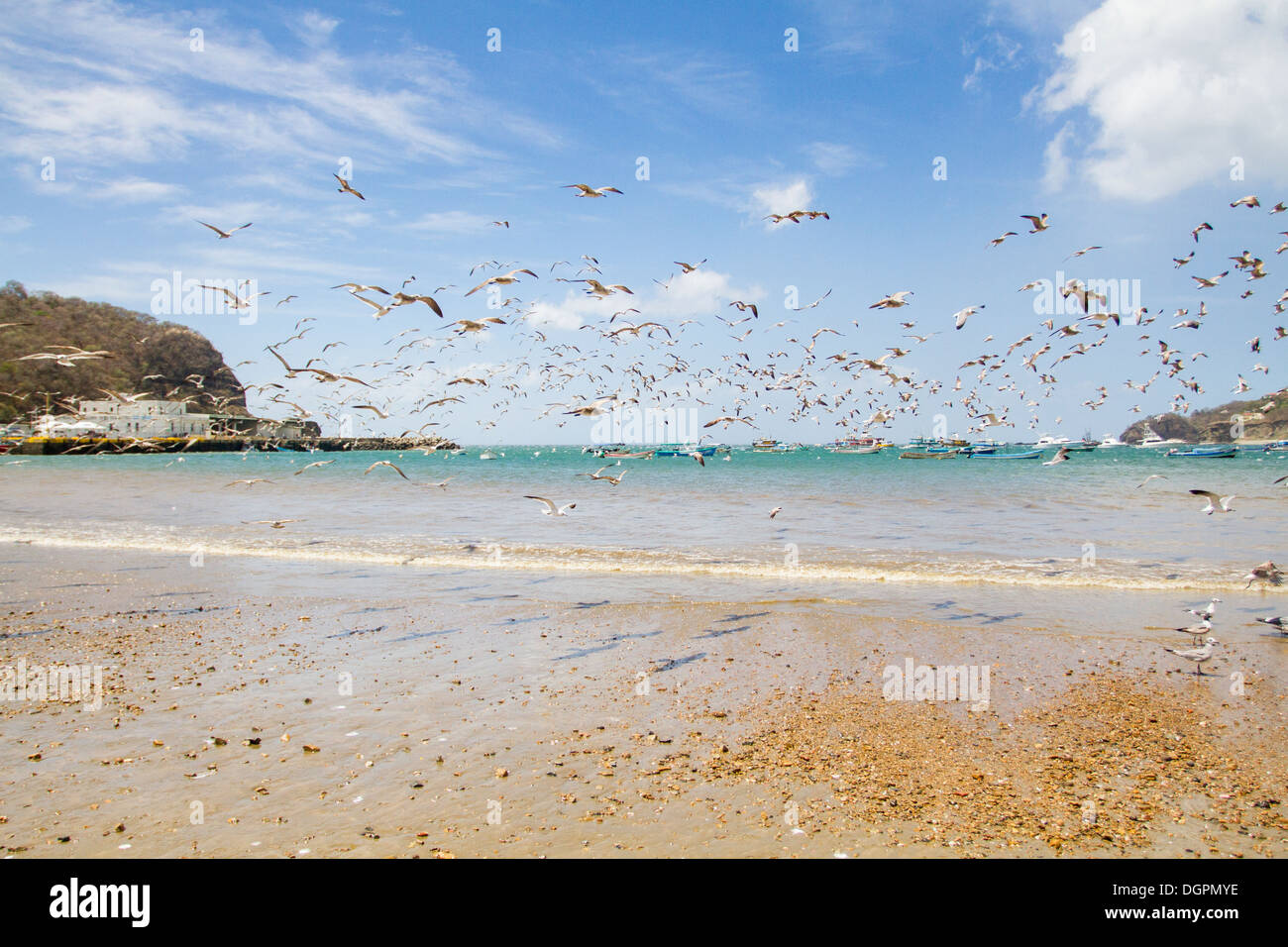 San Juan del Sur beach, Nicaragua. Stock Photo