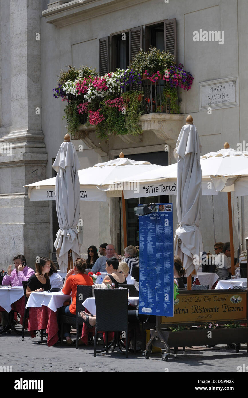 A restaurant on Piazza Navona, Rome, Italy, Europe Stock Photo Alamy