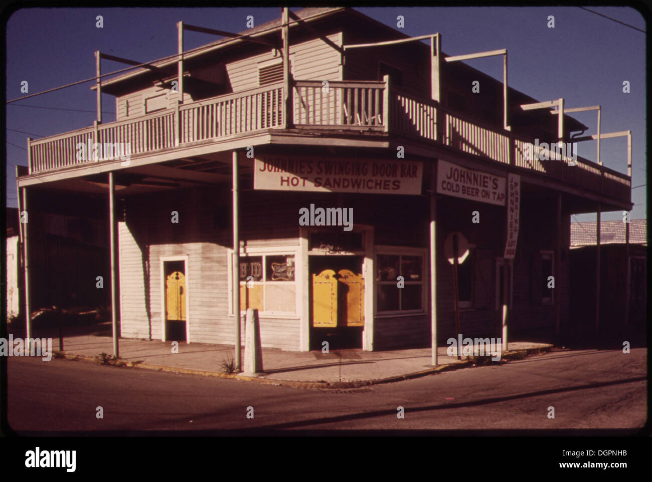 SANDWICH SHOP IN KEY WEST SHOWS CHARACTERISTICS OF THE OLD BAHAMA STYLE