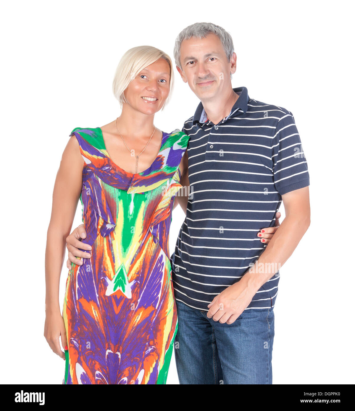 Trendy middle aged couple hi-res stock photography and images - Alamy