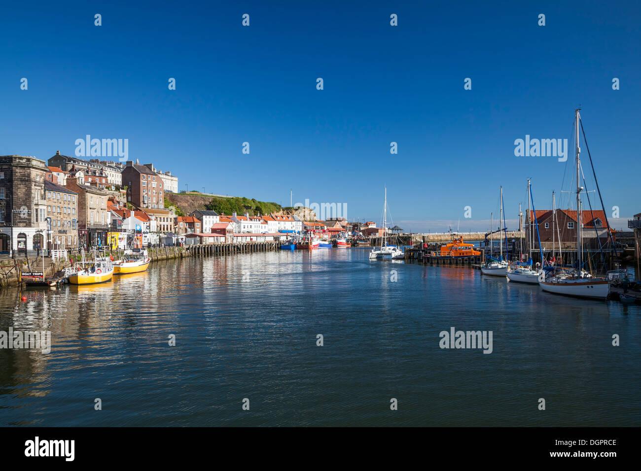 Whitby Harbour, North Yorkshire Stock Photo - Alamy