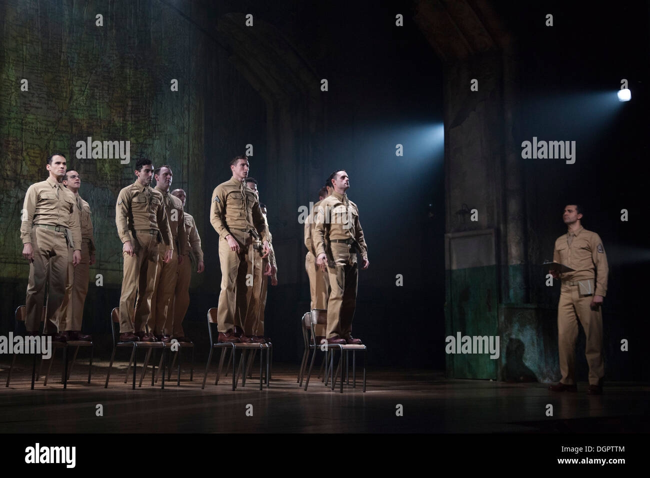 Musical 'From Here to Eternity' opens at the Shaftesbury Theatre, London Stock Photo