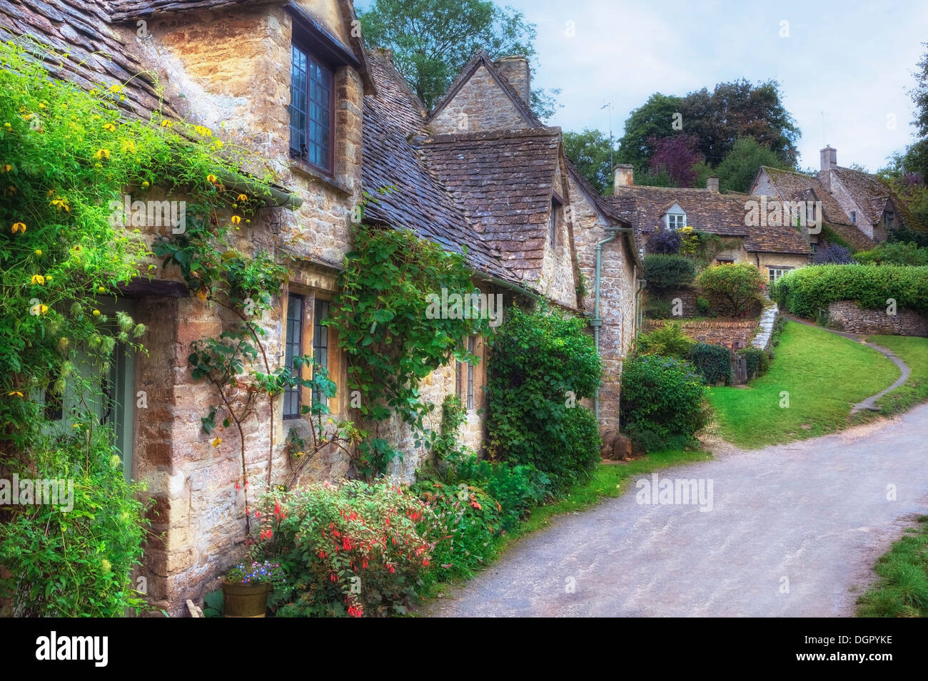 Bibury, Cotswold, Gloucestershire, England, United Kingdom Stock Photo