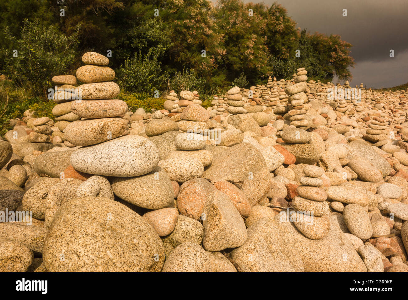 Piles of stones hi-res stock photography and images - Alamy