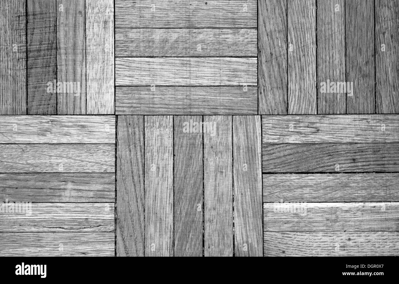 Seamless tileable wood texture Black and White Stock Photos & Images