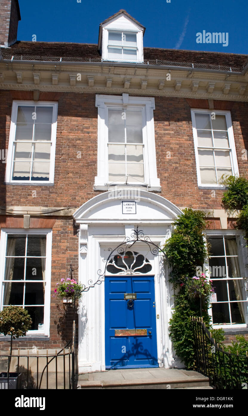 Walter Savage Landor House Warwick Warwickshire England UK Stock Photo