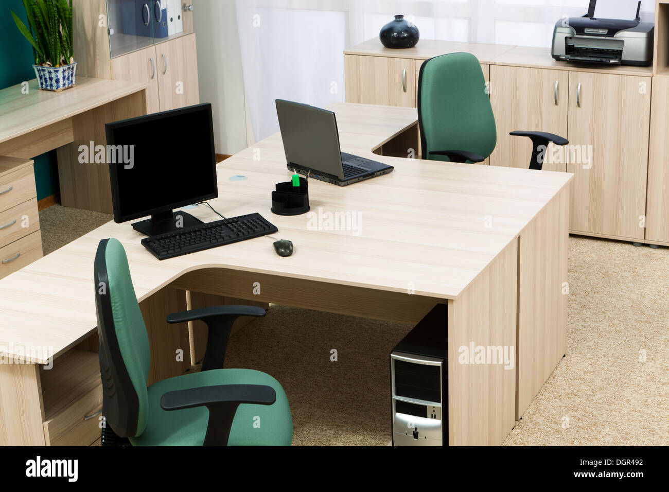 modern office Stock Photo