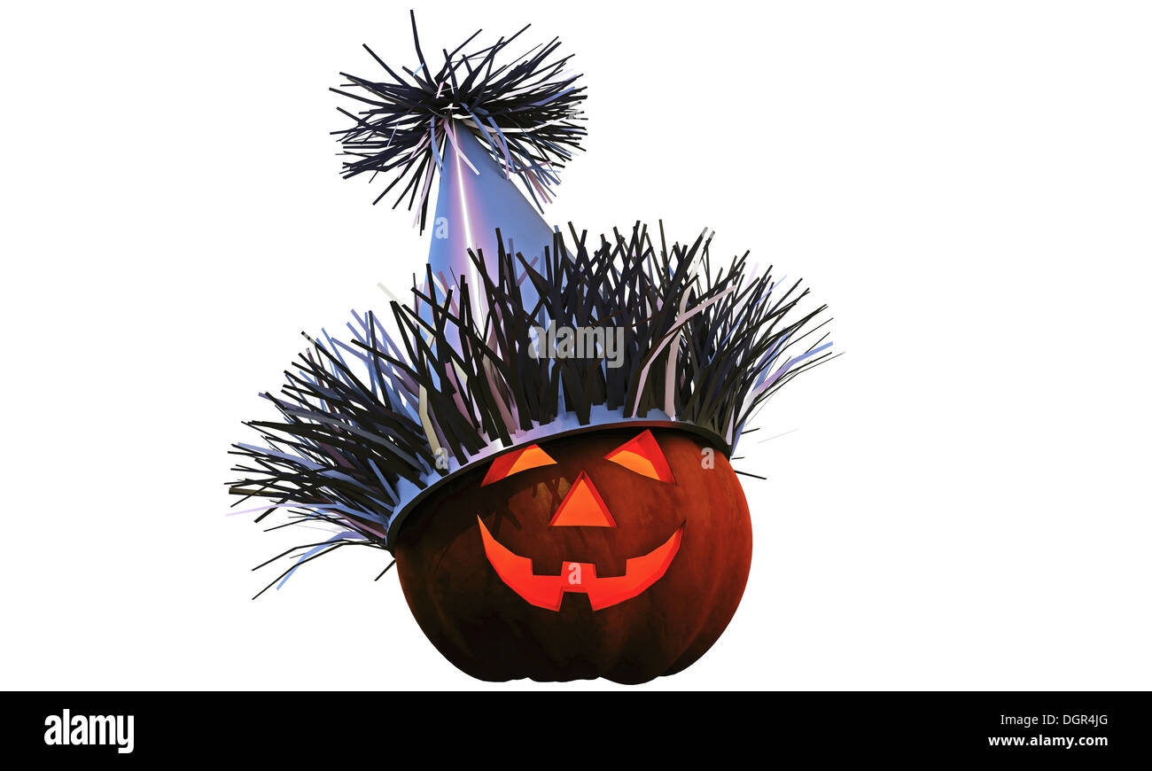 halloween pumpkin isolated on white background Stock Photo - Alamy