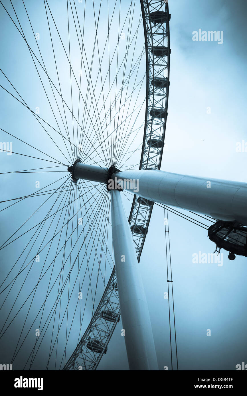 London Eye tourist attraction Stock Photo - Alamy