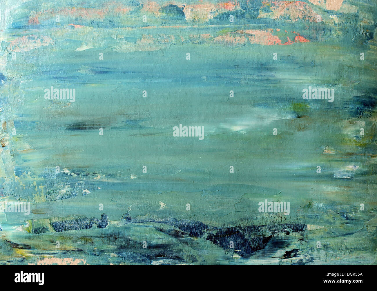 Art abstract blue background painted with acrylic colors Stock Photo ...