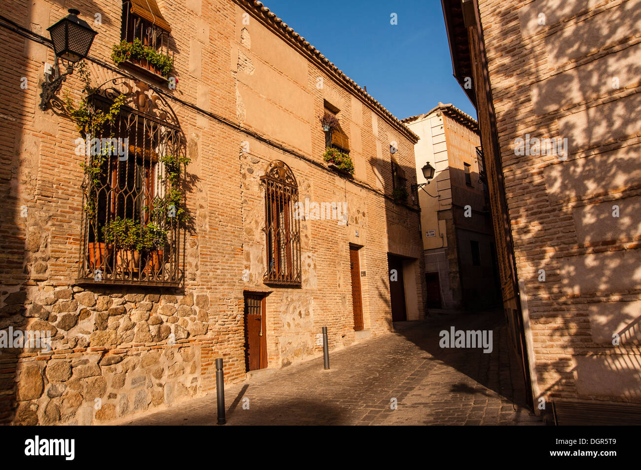 Centro histórico de la ciudad de Toledo, Castilla la Mancha, España Stock Photo