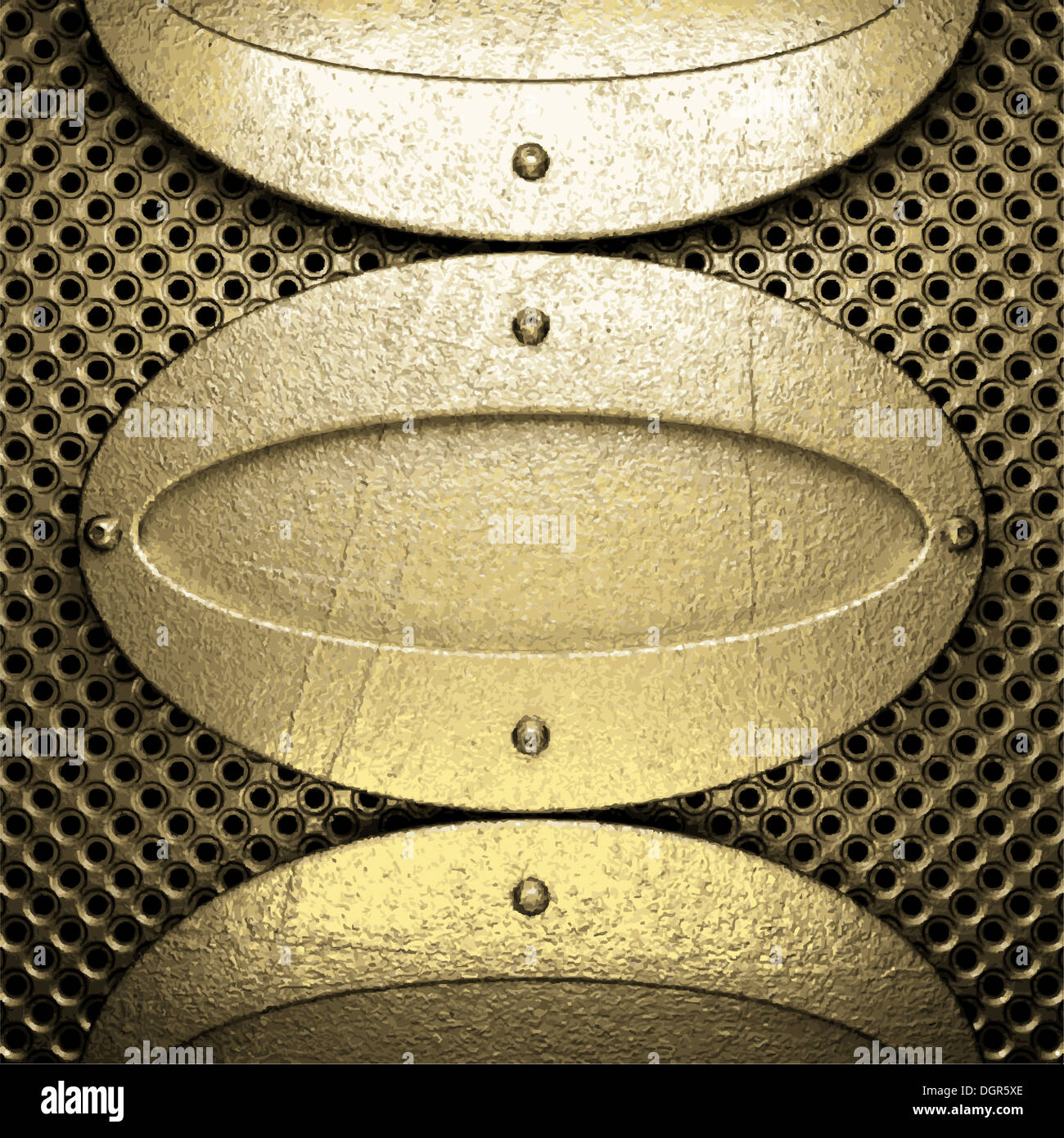 Decorative background golden border hi-res stock photography and images ...