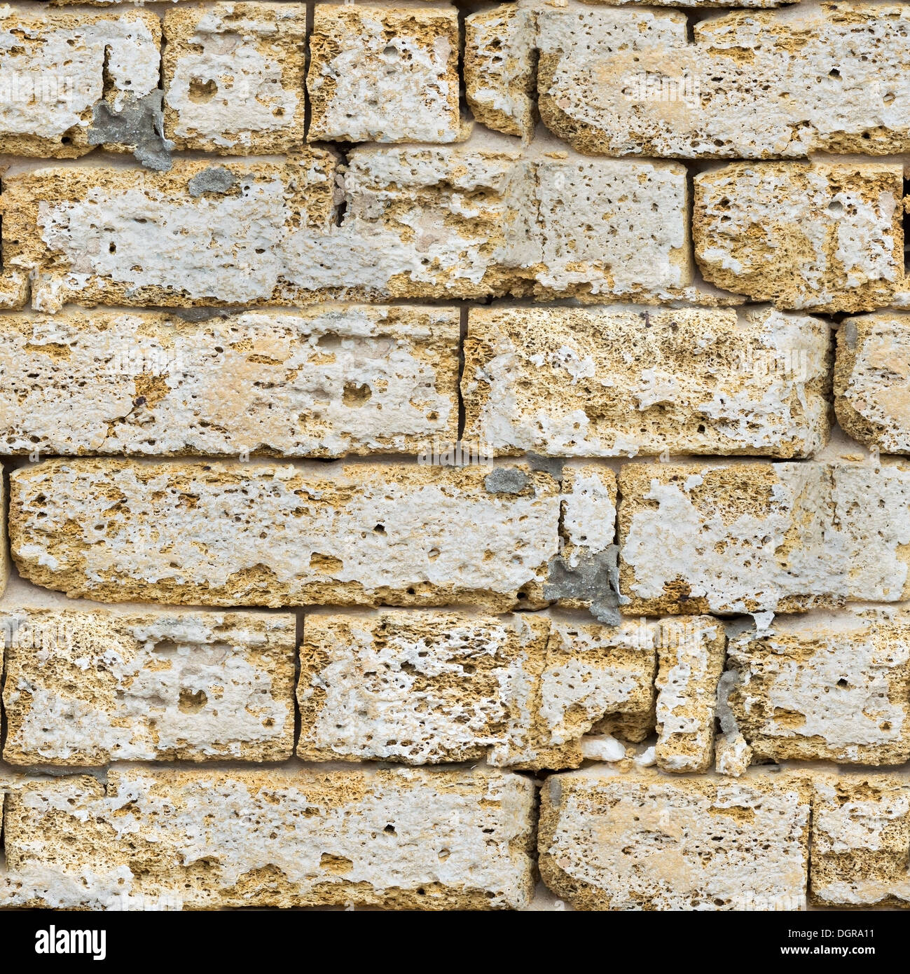 Sandstone Brick Wall Seamless Stock Photo - Alamy