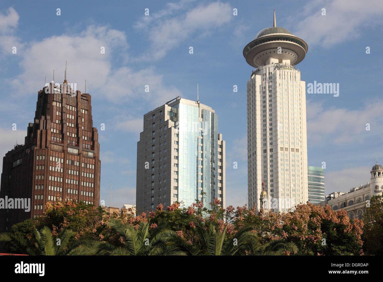 People's Square in Shanghai, China Stock Photo