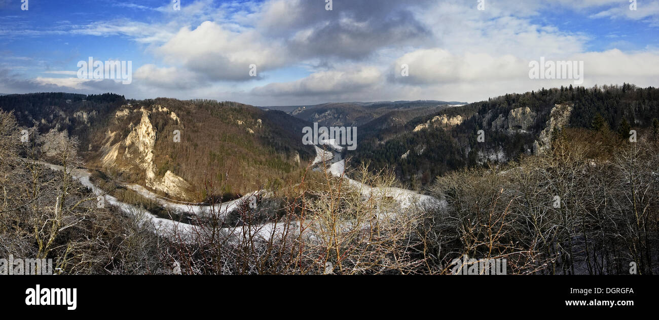Upper Danube Valley Nature Park, district of Sigmaringen, Baden-Wuerttemberg Stock Photo
