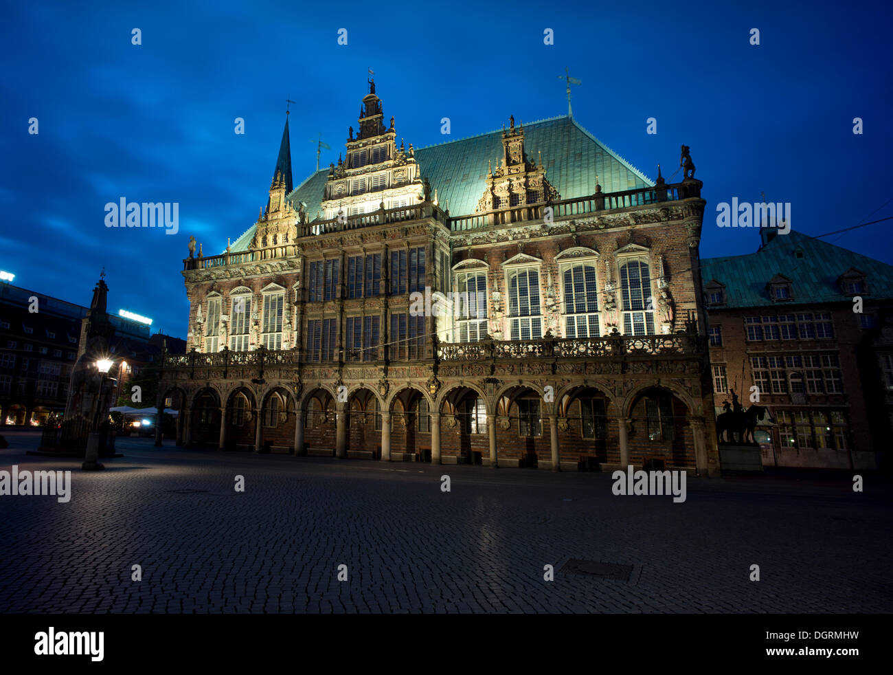 Bremen Town Hall on the Market Square, Bremen Stock Photo Alamy