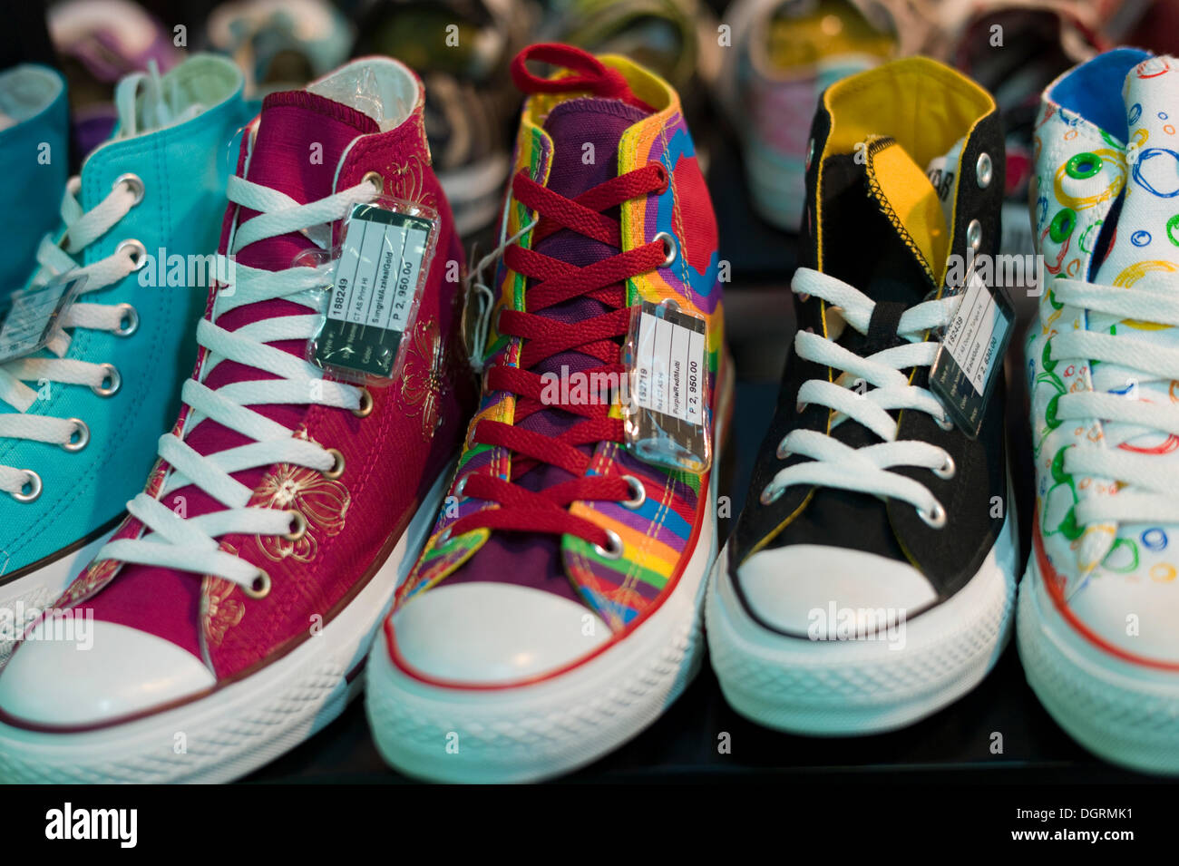 Coloured sneakers hi-res stock photography and images - Alamy