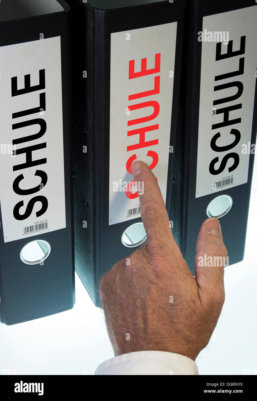 Finger pointing label hi-res stock photography and images - Alamy