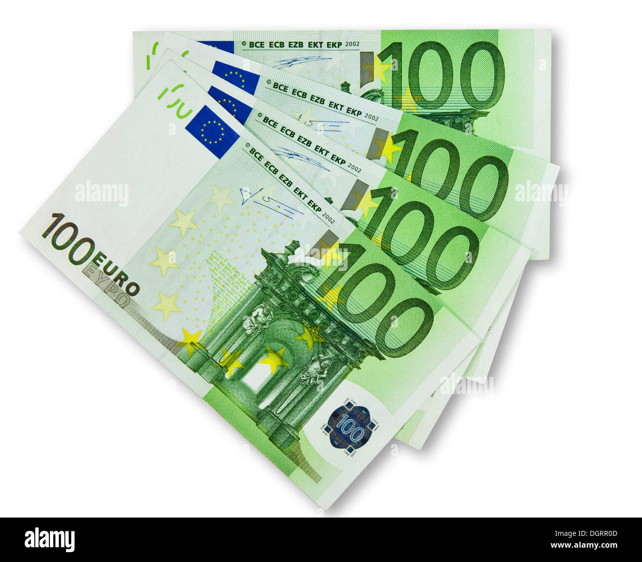 100 euro banknotes, front Stock Photo - Alamy