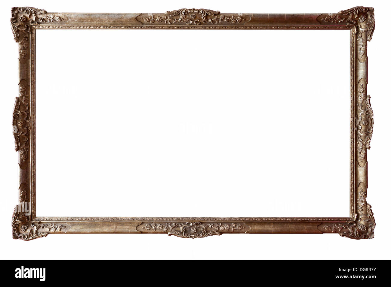 Empty picture frame Stock Photo Alamy