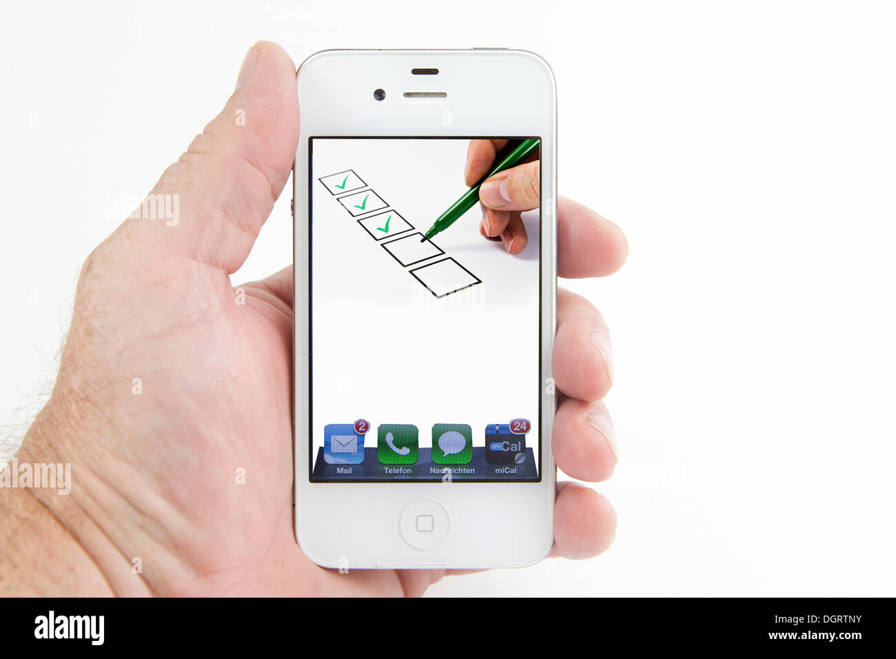 Boxes ticked hires stock photography and images Alamy