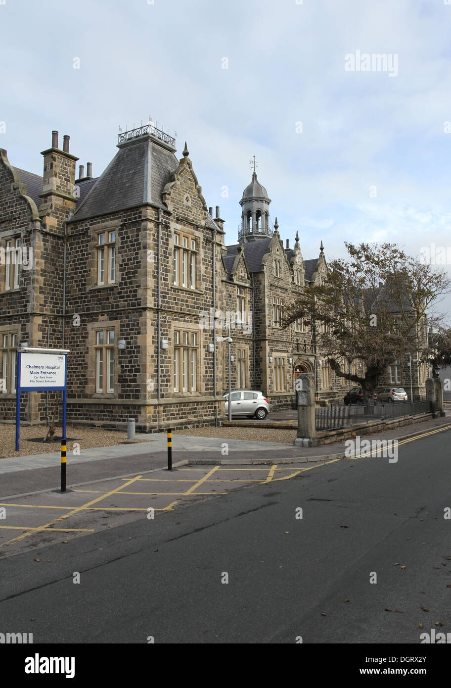 Chalmers hospital Banff Scotland October 2013 Stock Photo Alamy