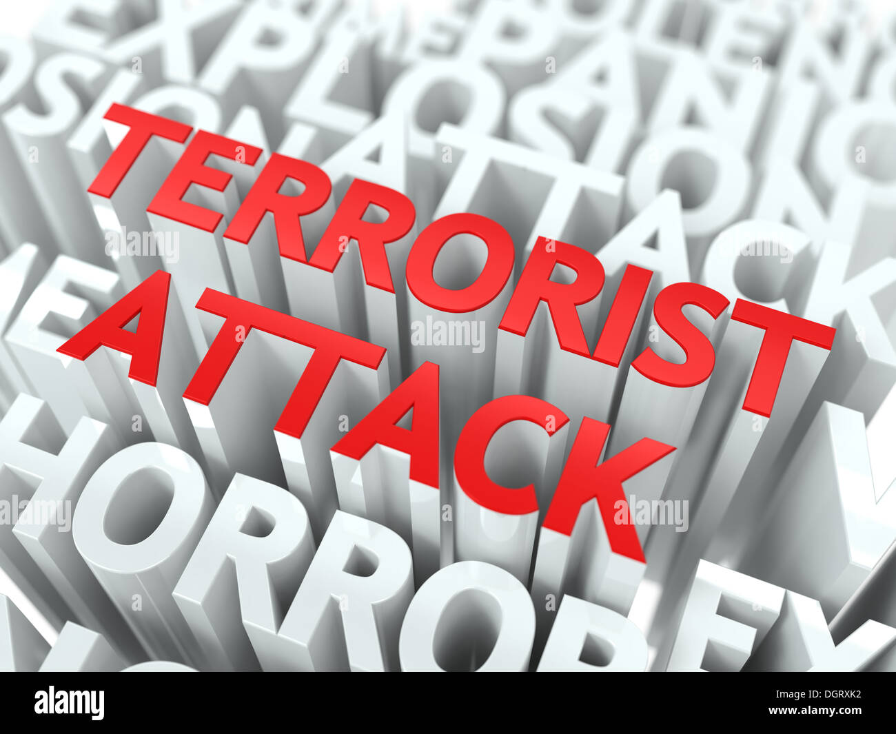 Terrorism Concept. Stock Photo