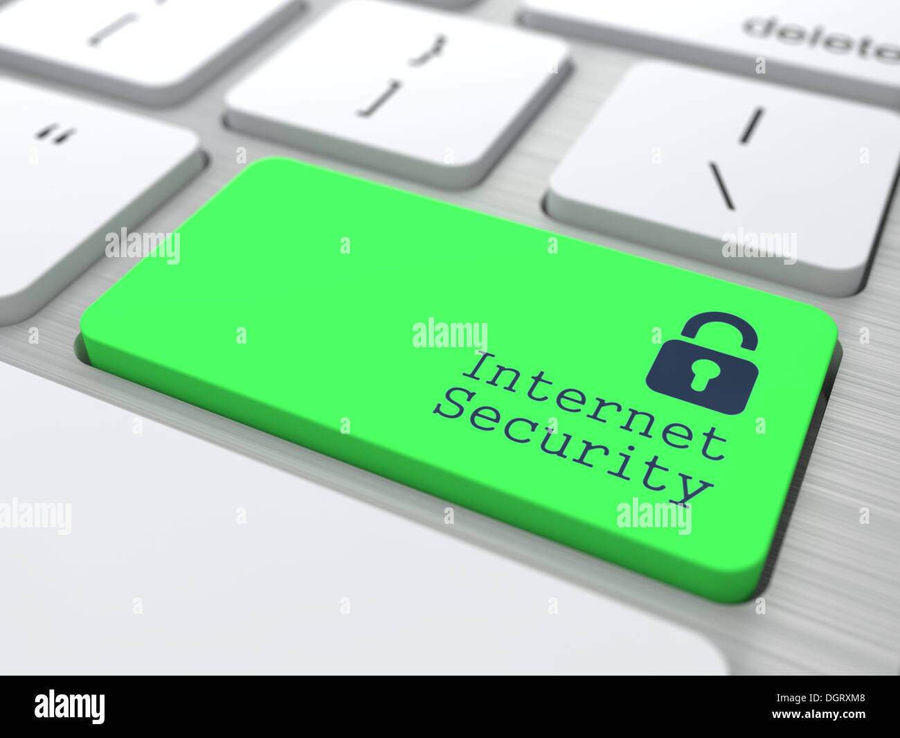 Internet Security Concept. Stock Photo